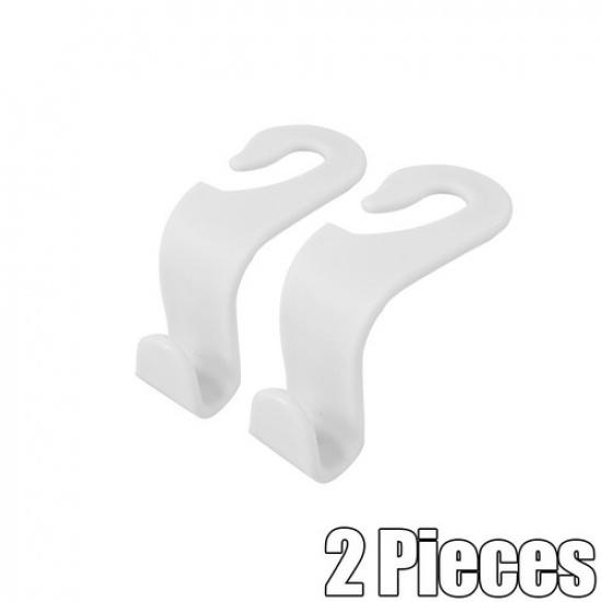 2x Universal Auto Car Seat Hook Portable Hanging Bag Holder Storage Accessories белый 16239703772