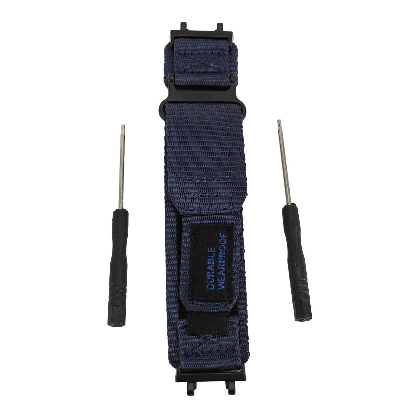 Нейлоновый ремешок для умных часов Huami Active Edge A2212, сменный ремешок для часов, браслет, серый полуночно-синий Neoglint