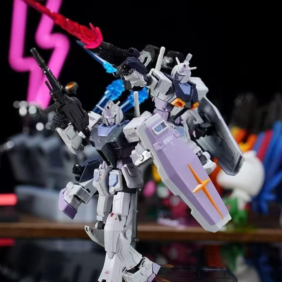 Hg 1/144 Yuanzu Yokohama G3 Цветовая схема Модель-конструктор Меха Фигурки Действия Кукла Пластиковые Игрушки С Деталями Эффектов Подарки для Мальчиков gray Fashnics