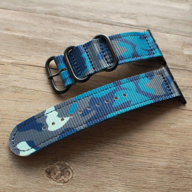 Ремешок для Apple Watch Series 3/2/1 38 мм 42 мм, нейлоновый мягкий дышащий сменный ремешок, спортивный ремешок для iwatch series 4 40 мм 44 мм 38mm gray Lanspo