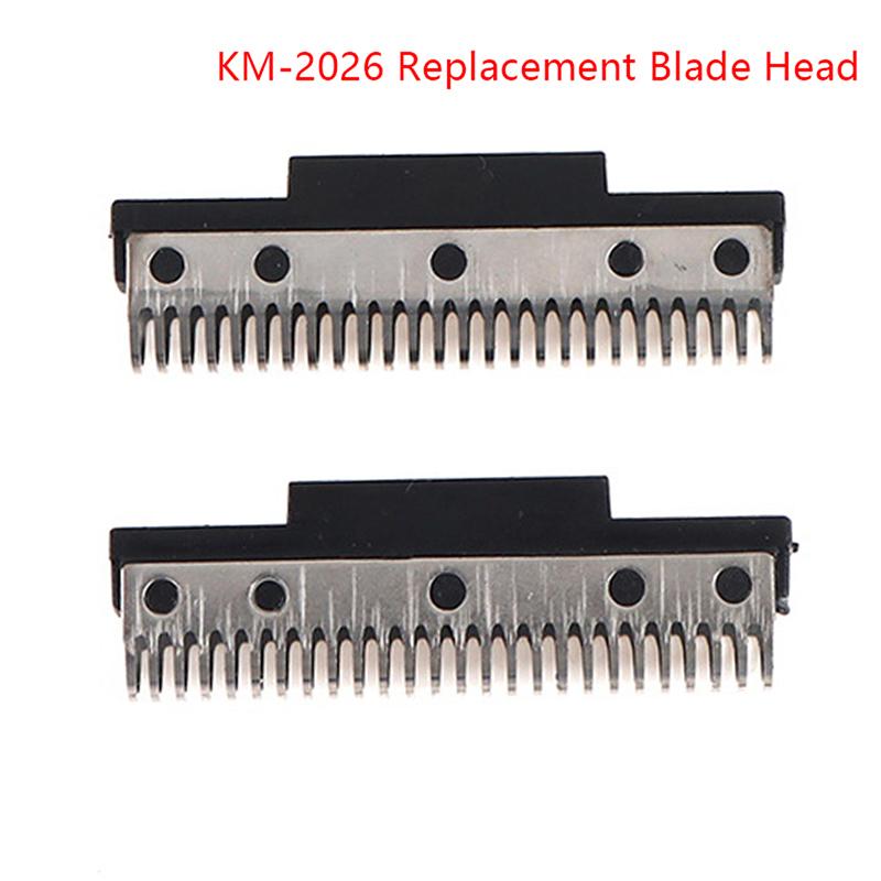 2 шт. оригинальная бритвенная головка, сменное лезвие для Km-2026 black Etherealkhe