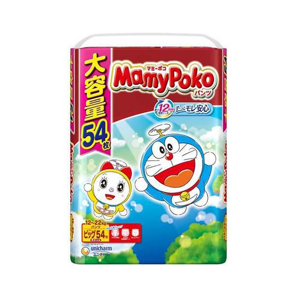 Unicharm Mamy Poko Doraemon Подгузник XL (Штаны) 54 шт. в упаковке red BeautyGlam