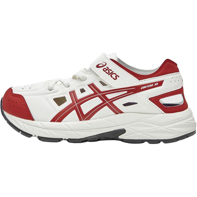 Asics Contend Xbn Ps Удобные Мягкие Низкие Детские Сандалии Детские Сандалии Белый Красный 1014A336-100 34.5 white