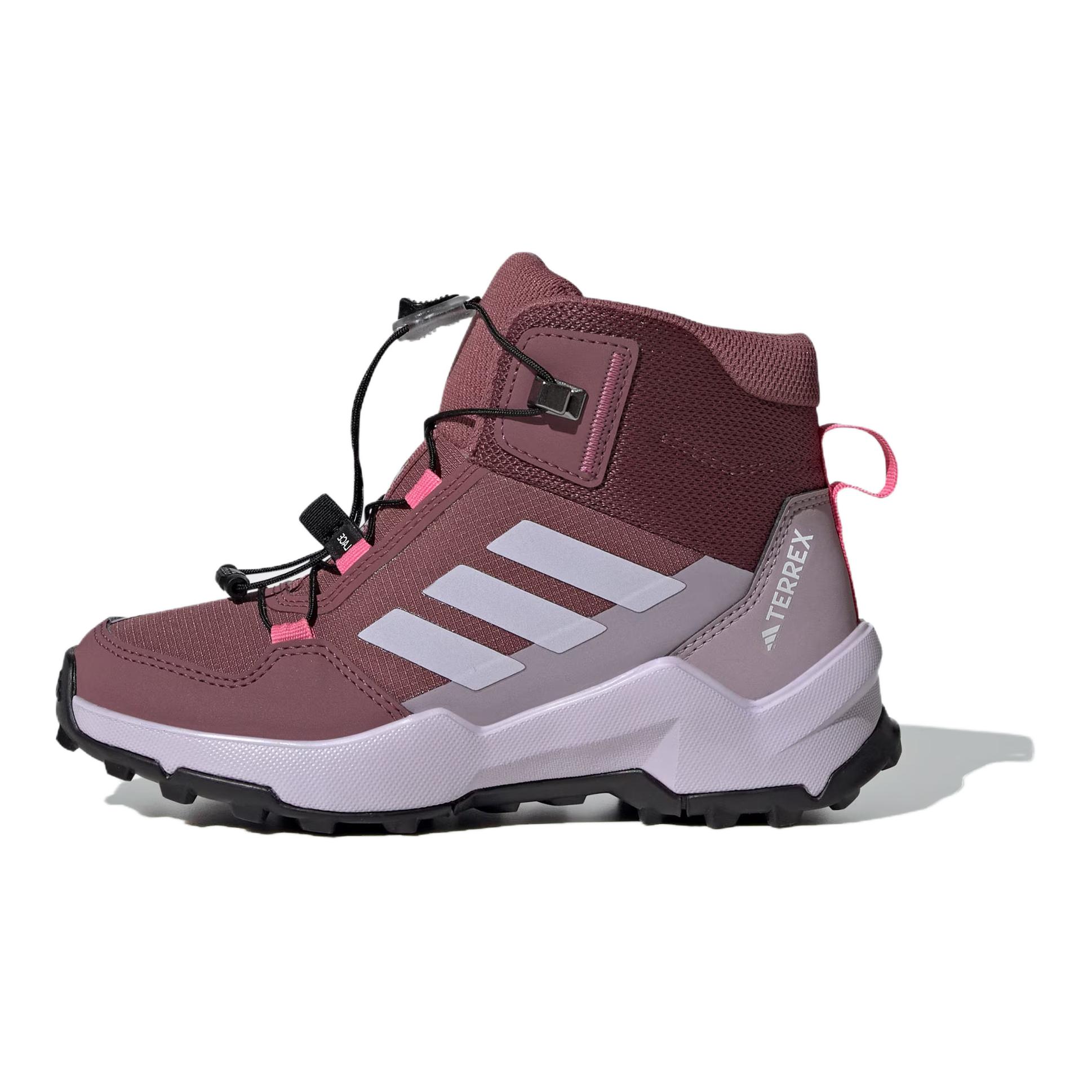 Adidas Ax4r Mid Удобные Универсальные Нескользящие Износостойкие Полуботинки Обувь для улицы Детская Обувь Красный JI0922 32 gray