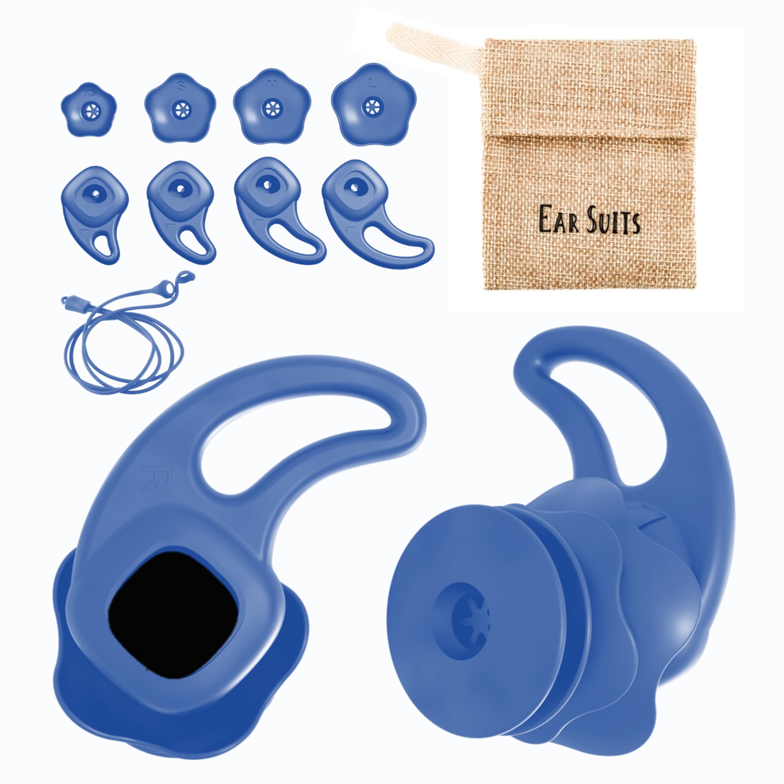 Слуховой аппарат, разработанный для защиты от воды [EAR SUITS] Earsuits, Беруши, Спорт, Серфинг, SUP, Плавание, Серферский (военно-морской флот) beige MJ Select