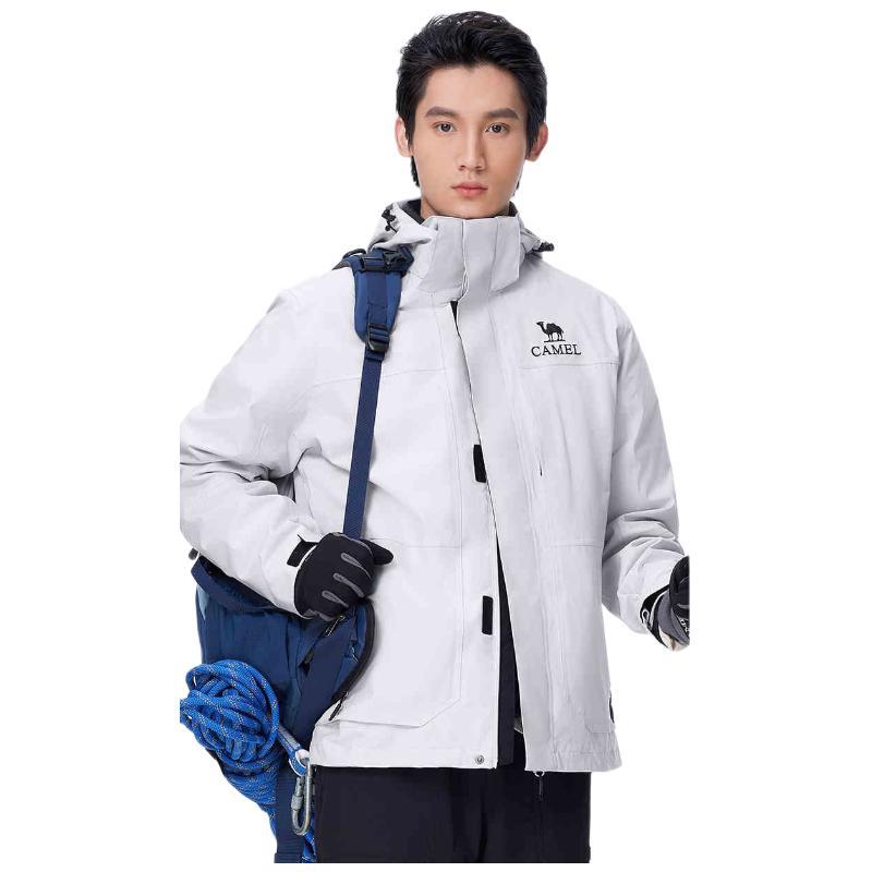 CAMEL Мужская парка 3-в-1 для активного отдыха XXXL white