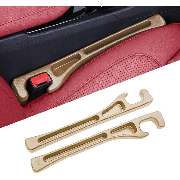 Car Seats Gap Filler Dual-Slot Car Seat Gap Organizer – With Belt Slot, Anti-Drop Gap Filler For Cars & SUVs – No More Lost Items, All Within Beige-1 set pink 91330302MAC2UDB340