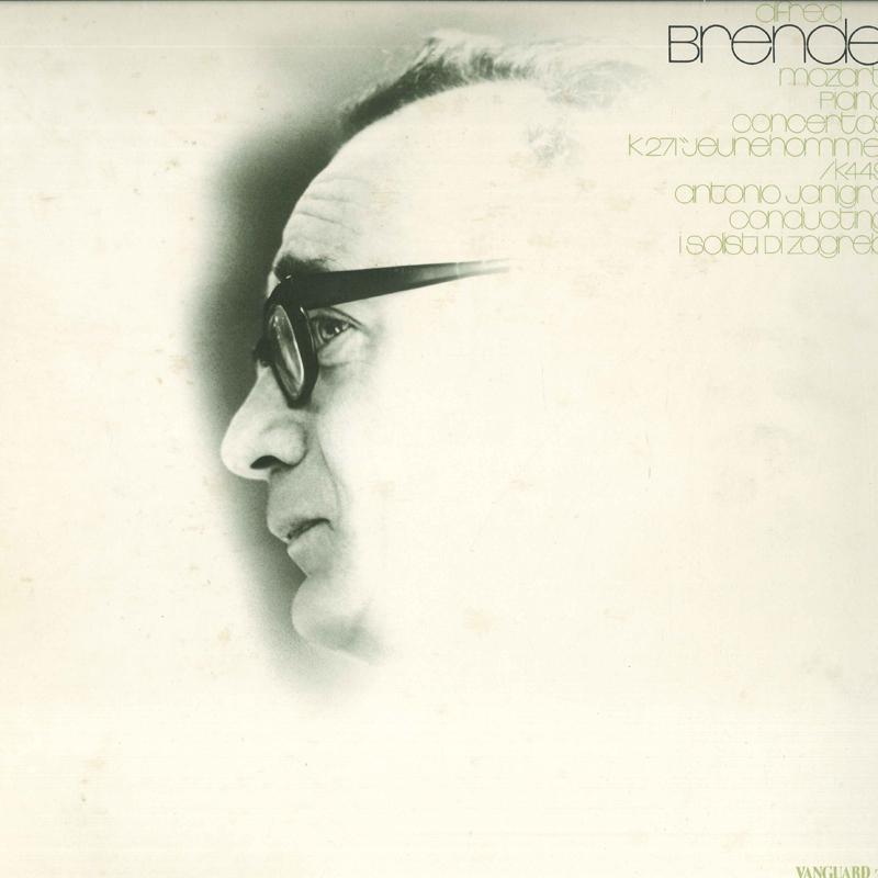 LP Record MOZART, BRENDEL, ANTONIO JANIGRO, I - Piano Concertos K271  jeunehomme  / SLL1002 VANGAURD Japan Classical Used gray RecordCityJP