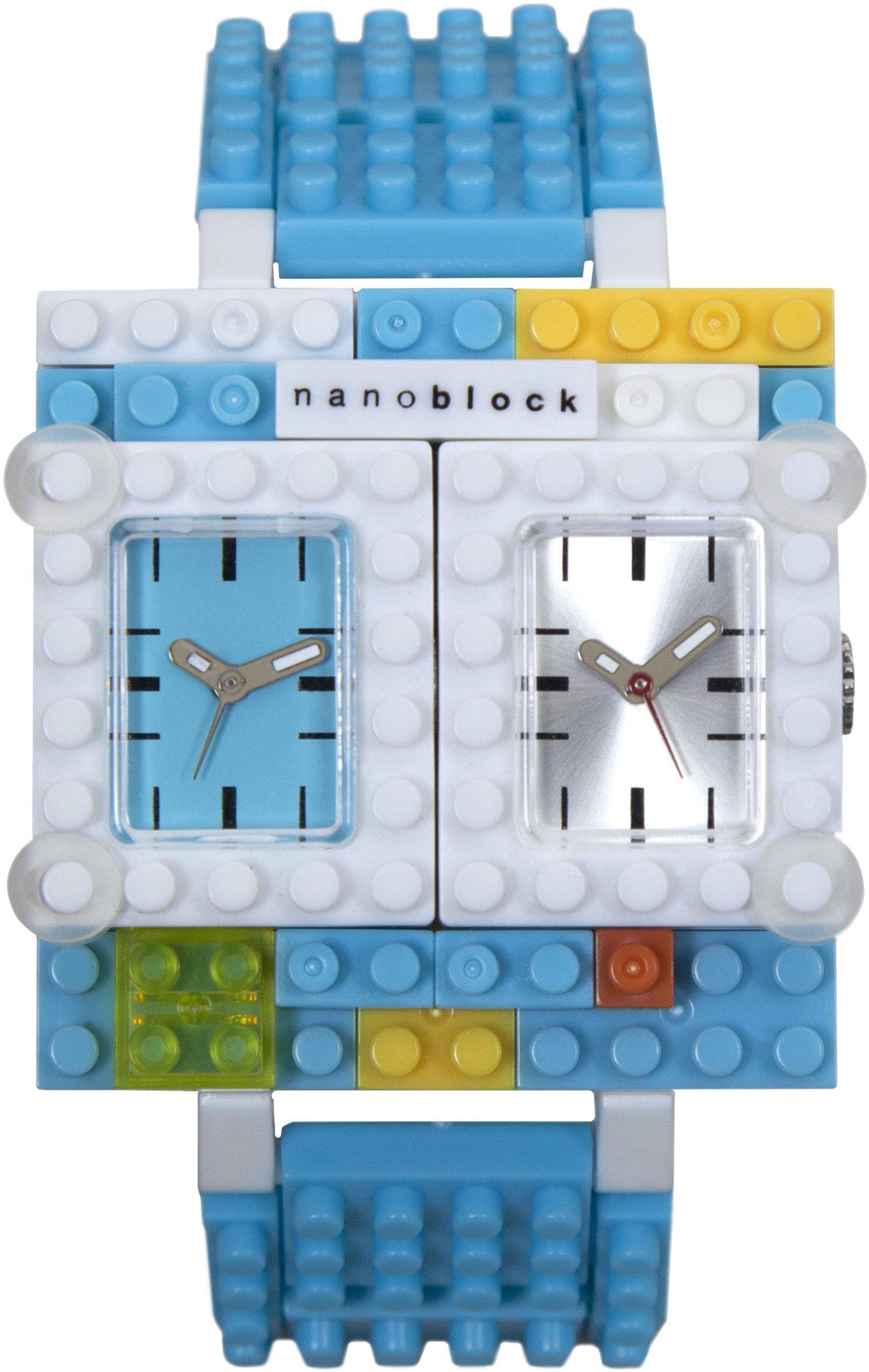 Наручные часы WA28 Синие [Nanoblock] white Premium SPEED