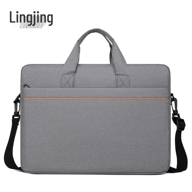Ling Jing Мужской деловой портфель для ноутбука, наплечная сумка gray JDST online