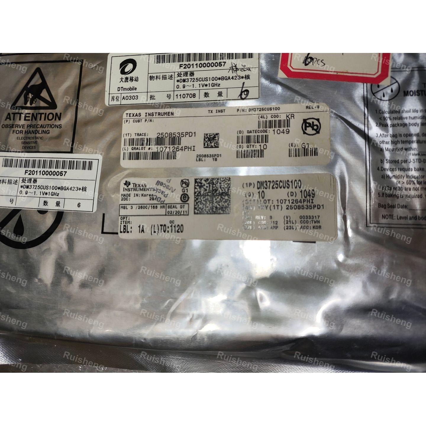 DM3725CUS100 Цифровые медиапроцессоры gray China original electronic sales