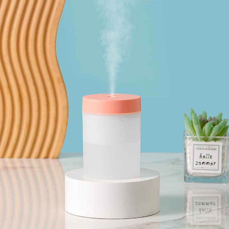 200 мл увлажнитель воздуха ультразвуковой диффузор эфирного масла малошумный мини портативный распылитель для ароматерапии цветная светодиодная лампа туманообразователь для домашнего офиса автомобиля beige Refreshing Home