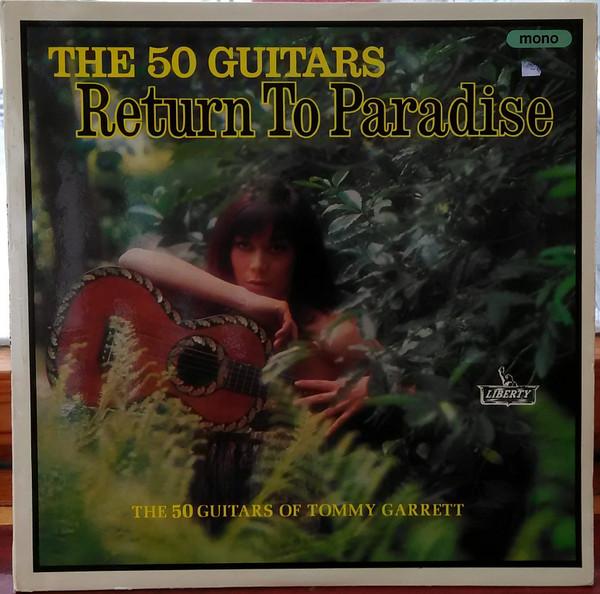 LP Record 50 GUITARS OF TOMMY GARRETT - Return To Paradise LBY1289 Liberty 1965 UK Jazz Used black RecordCityJP