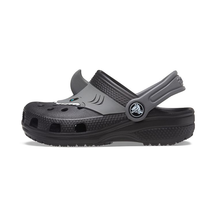 Crocs Fun Lab Classic Я Акула Кроксы Детская Обувь Серый 207072-001 22-23 gray