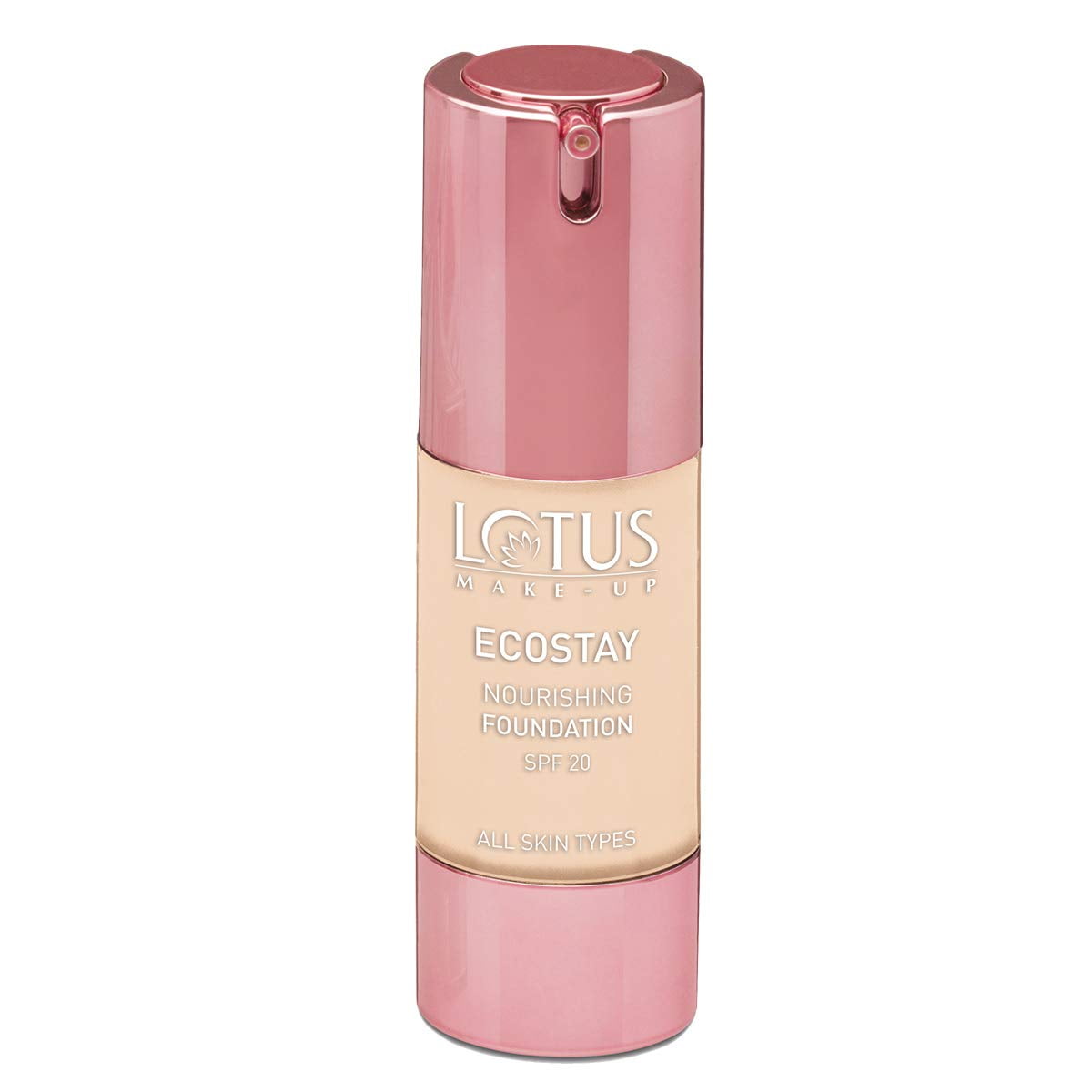 Тональный крем Lotus Herbals Eco-Stay SPF 20, Королевский жемчуг, 30 мл beige Evellene International