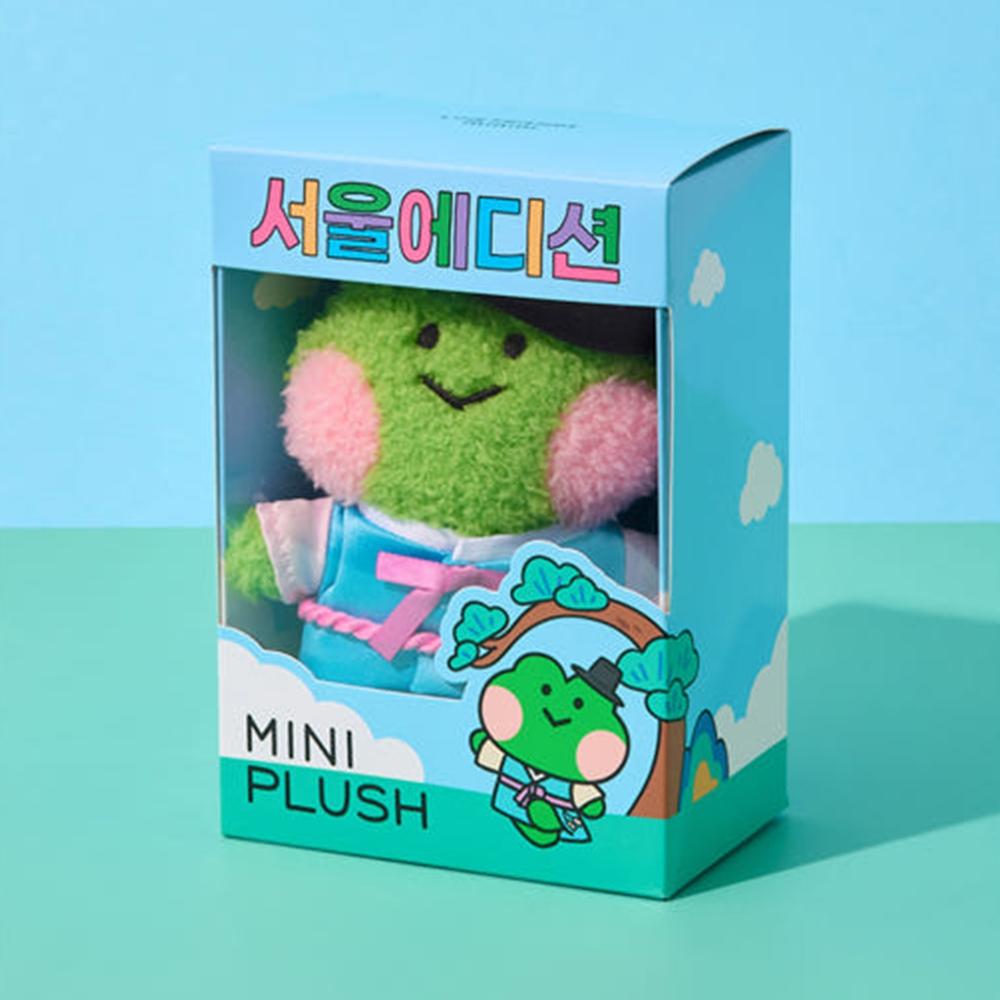 Мягкая игрушка LINE FRIENDS Minini Сеульское издание Scholar Lenny green