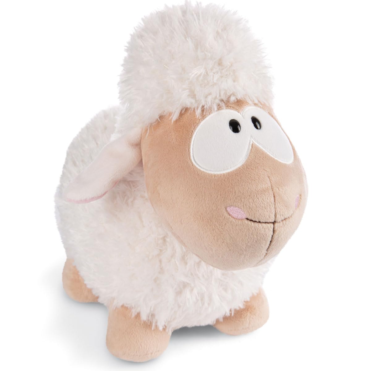 Мягкая игрушка NICI Woolly Gang Овечка 22 см, Белая, Стоящая, белый Nippon-Mart