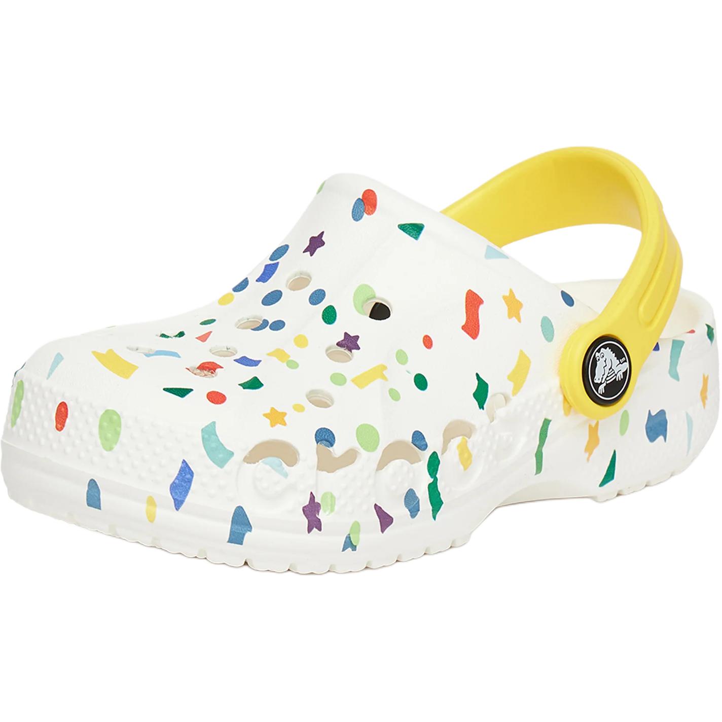 Crocs Baya СЕЗОННЫЕ С ПРИНТОМ Противоскользящие Износостойкие Низкие Детские Сандалии Белые Детские 27-28 белый