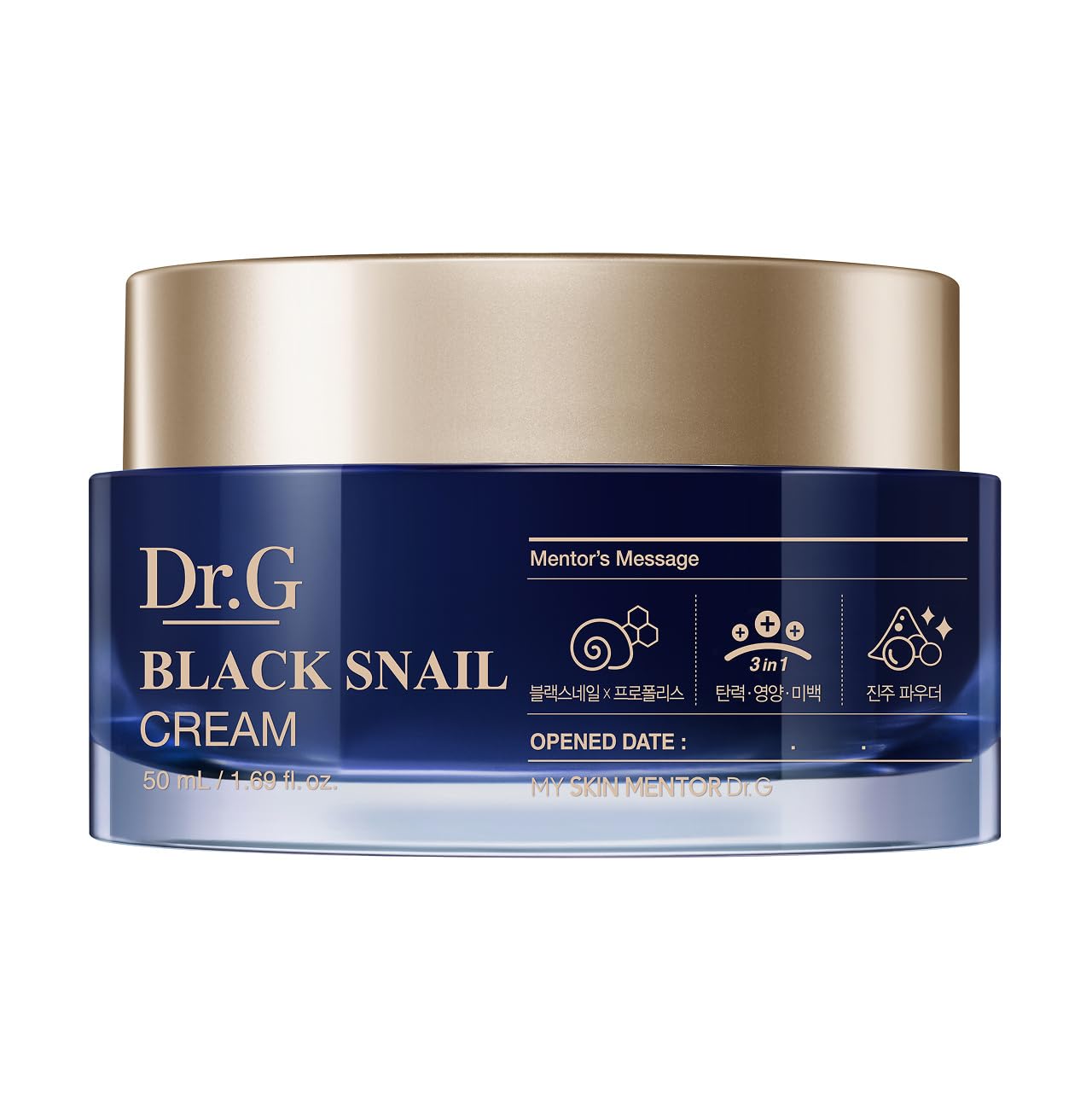Крем для лица Dr.G Black Snail (50mL) beige Sliema Japan Products