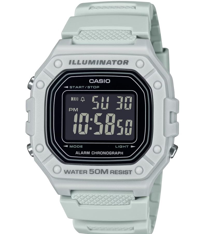 Наручные часы Casio W-218H-8BVCF мужские белый