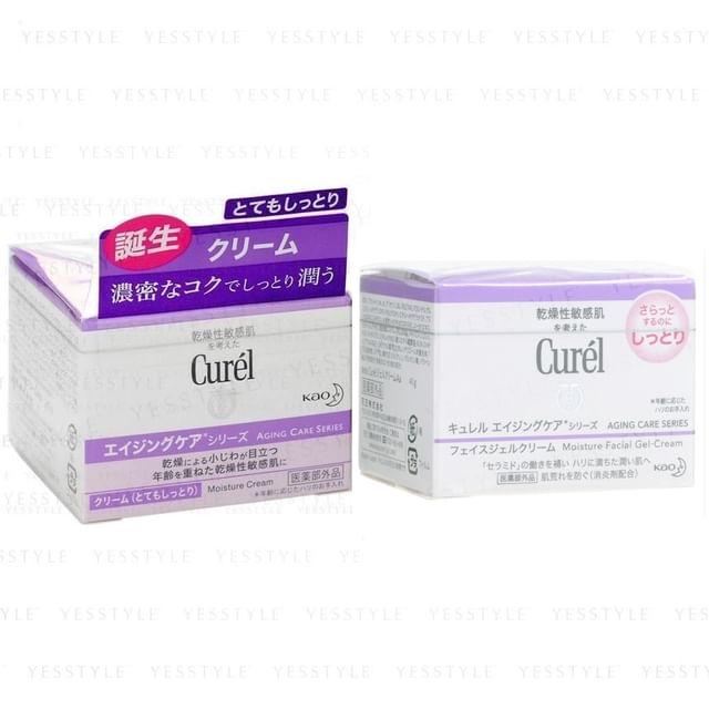 Увлажняющий крем для лица Kao - Curel Aging Care Cream - 40g white Beauty Luxe