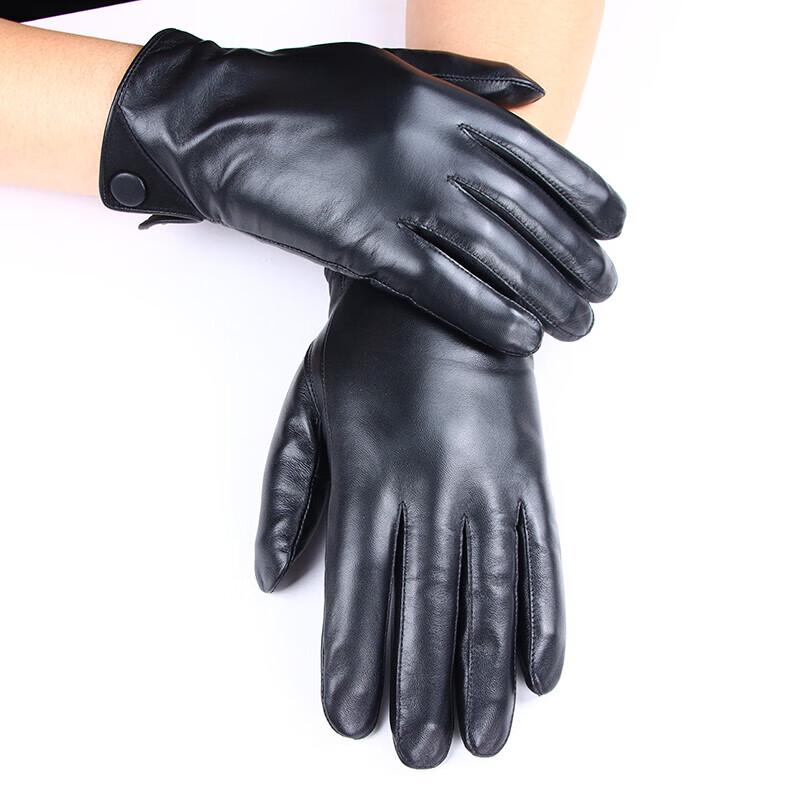 Hengyuanxiang Мужские зимние велосипедные теплые перчатки из овчины HYX202ST L gray JDST SELECTION