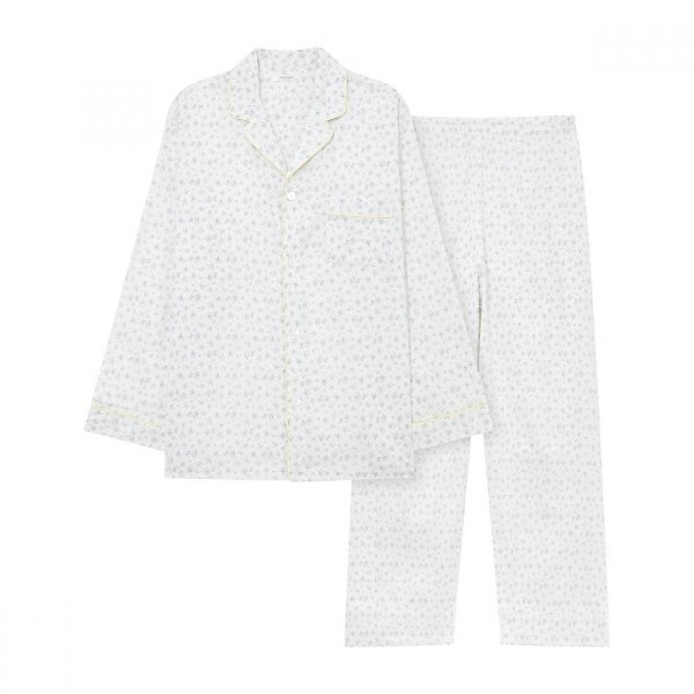 BARBARA Мужская пижама с цветочным узором Amp4618b creamy/95 white