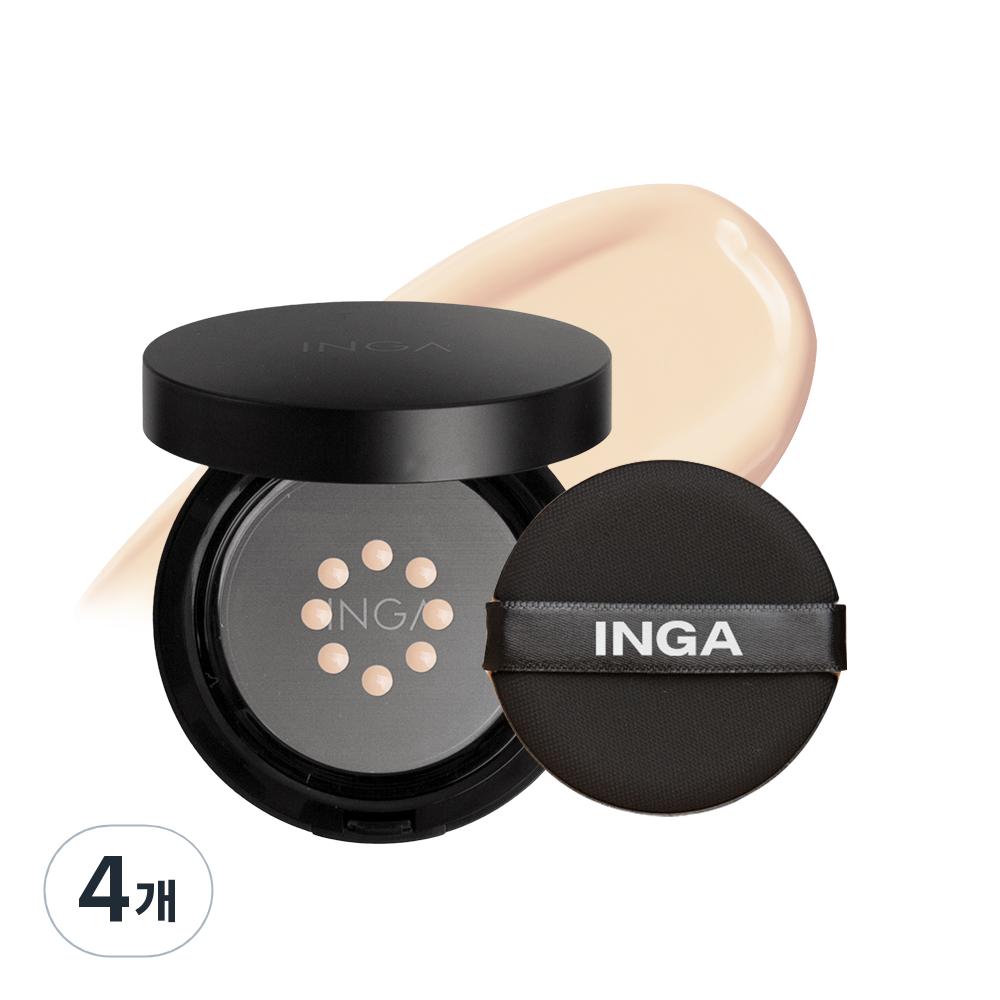 Тональный крем INGA Tattoo Cushion Foundation 15 г, 2N1 Light Bay..., 4 шт. black