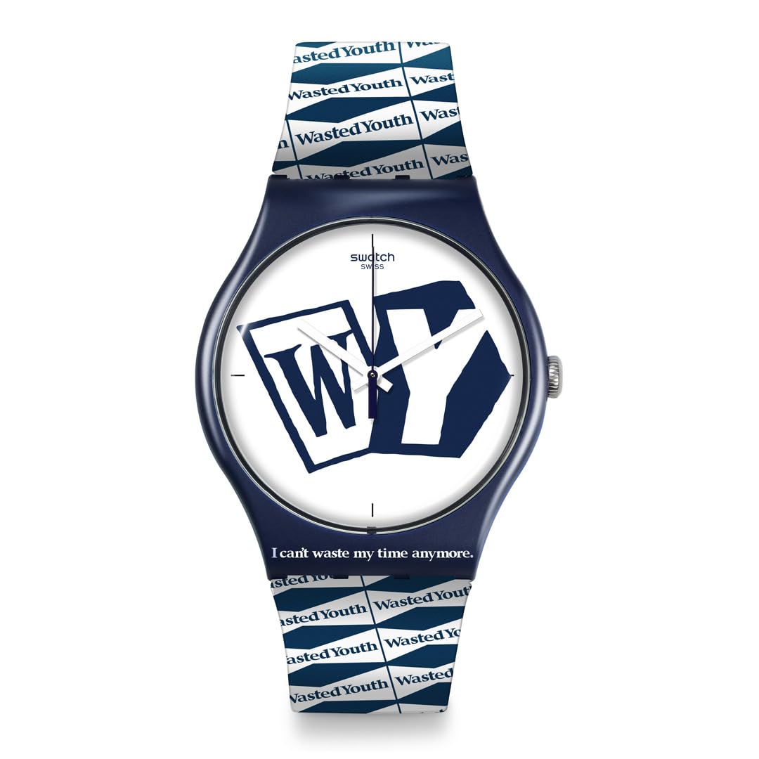 Swatch WASTED YOUTH BY VERDY SO29Z141 Синие наручные часы blue RURI Japan product