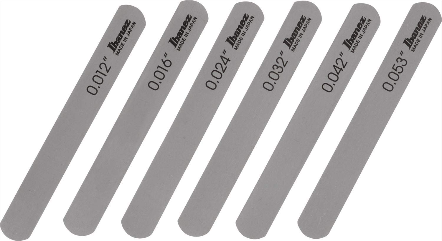 Ibanez Prestige Nut File Set for Acoustic Guitar Set of 6 4449AC6X (.012  - .053  калибр) gray