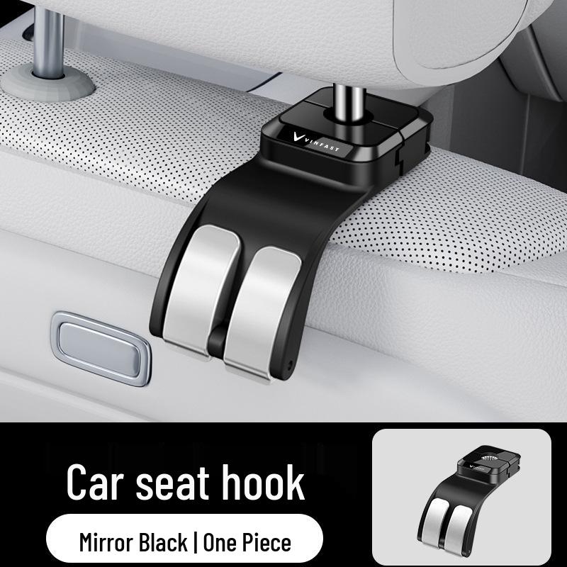 VINAST Car Seat Backrest Hook | Multi-functional Rear Seat Storage Standard gray GearUp AutoMoto