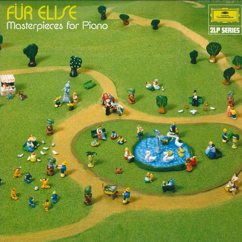 LP Record VARIOUS - Masterpieces For Piano 30MG02723 DEUTSCHE GRAMMO - Japan Obi Classical Used yellow RecordCityJP