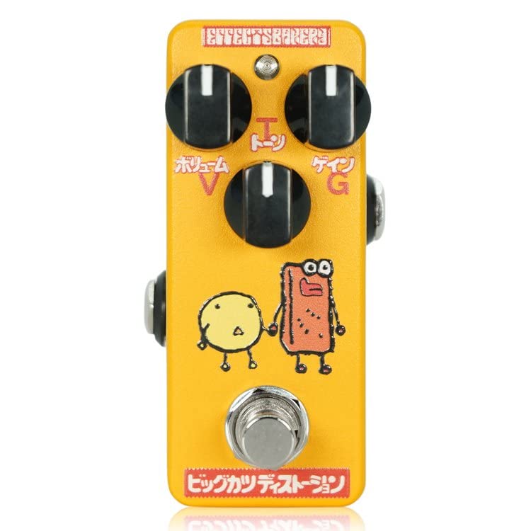 Эффекты Bakery Suguru Foods Big Katsu Effector Distortion/Guitar жёлтый MJ Select