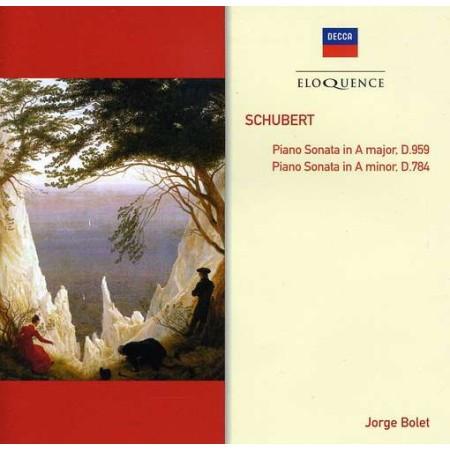 CD ШУБЕРТ; BOLET, JORGE - Schubert: Piano Sonatas D.959 & 784 4801137 Decca 2009 Australia Classical Used RecordCityJP