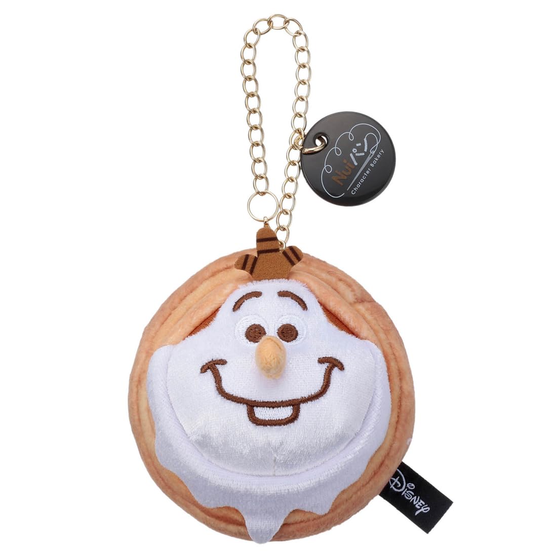 TAKARATOMY Disney Брелок A.R.T.S. Персонаж/Мягкая игрушка-хлеб/Брелок-маскот/Булочка с корицей/Олаф white SAKURA NIPPON SELECT