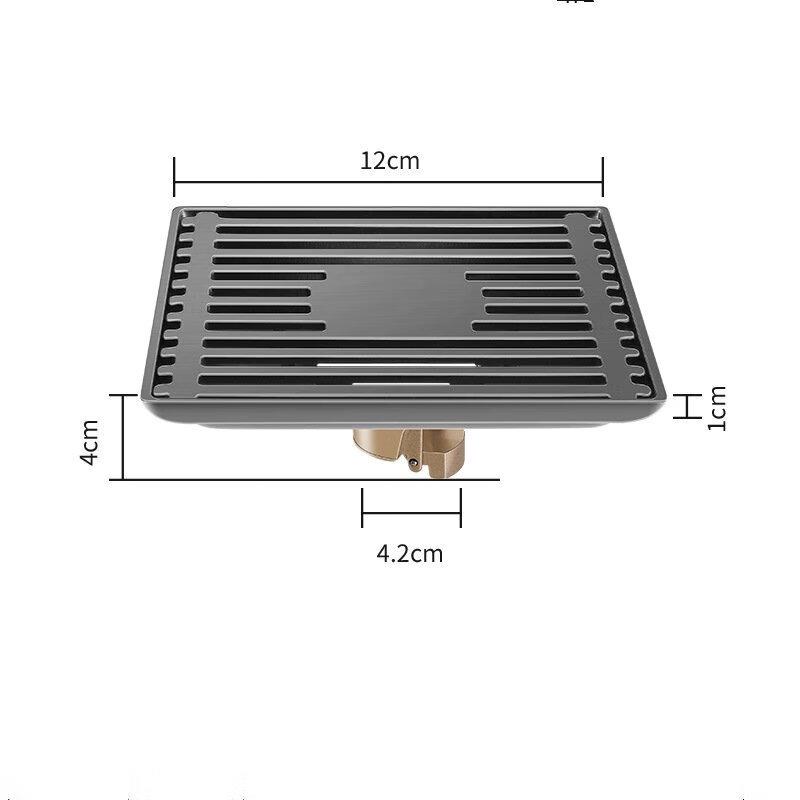 CHENDU Striped Bathroom Washing Machine Floor Drain gray JDST online