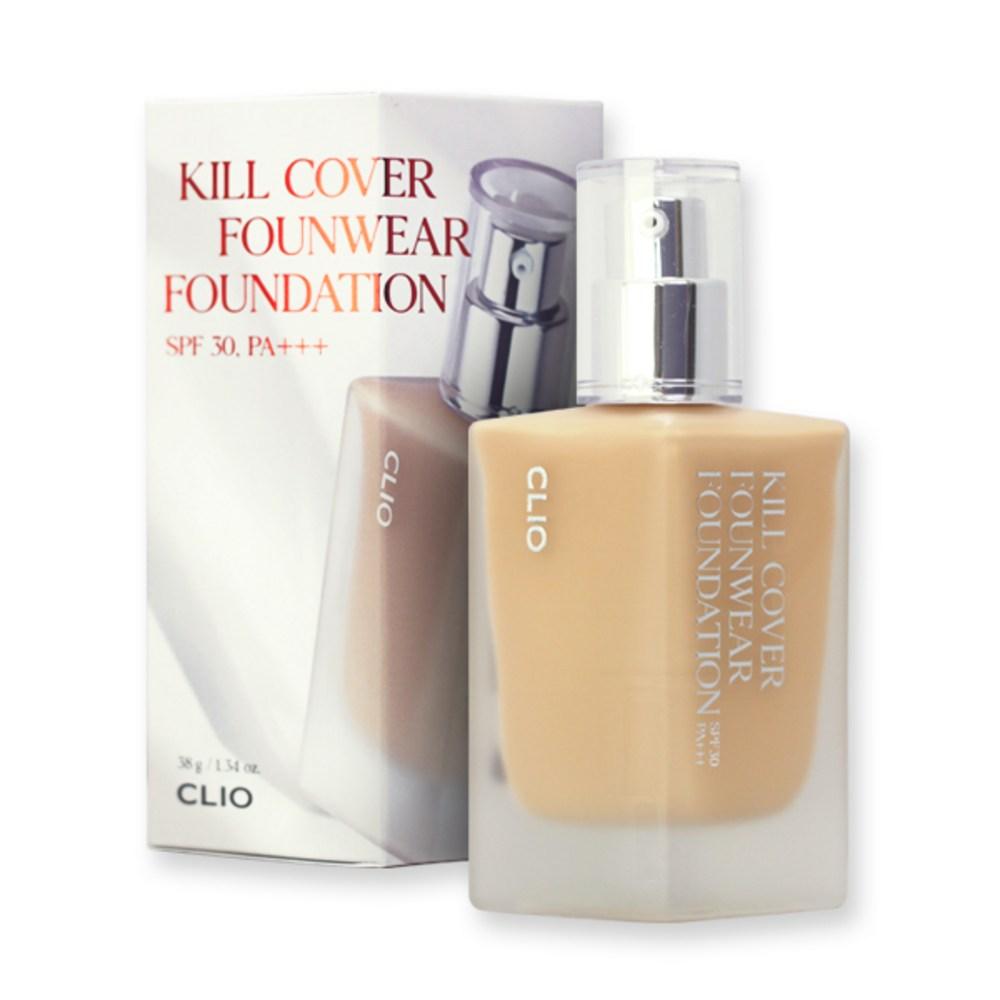 Тональный крем Clio Kill Cover Founwear 38 г, Нет. 4 Имбирь, 1 шт. white