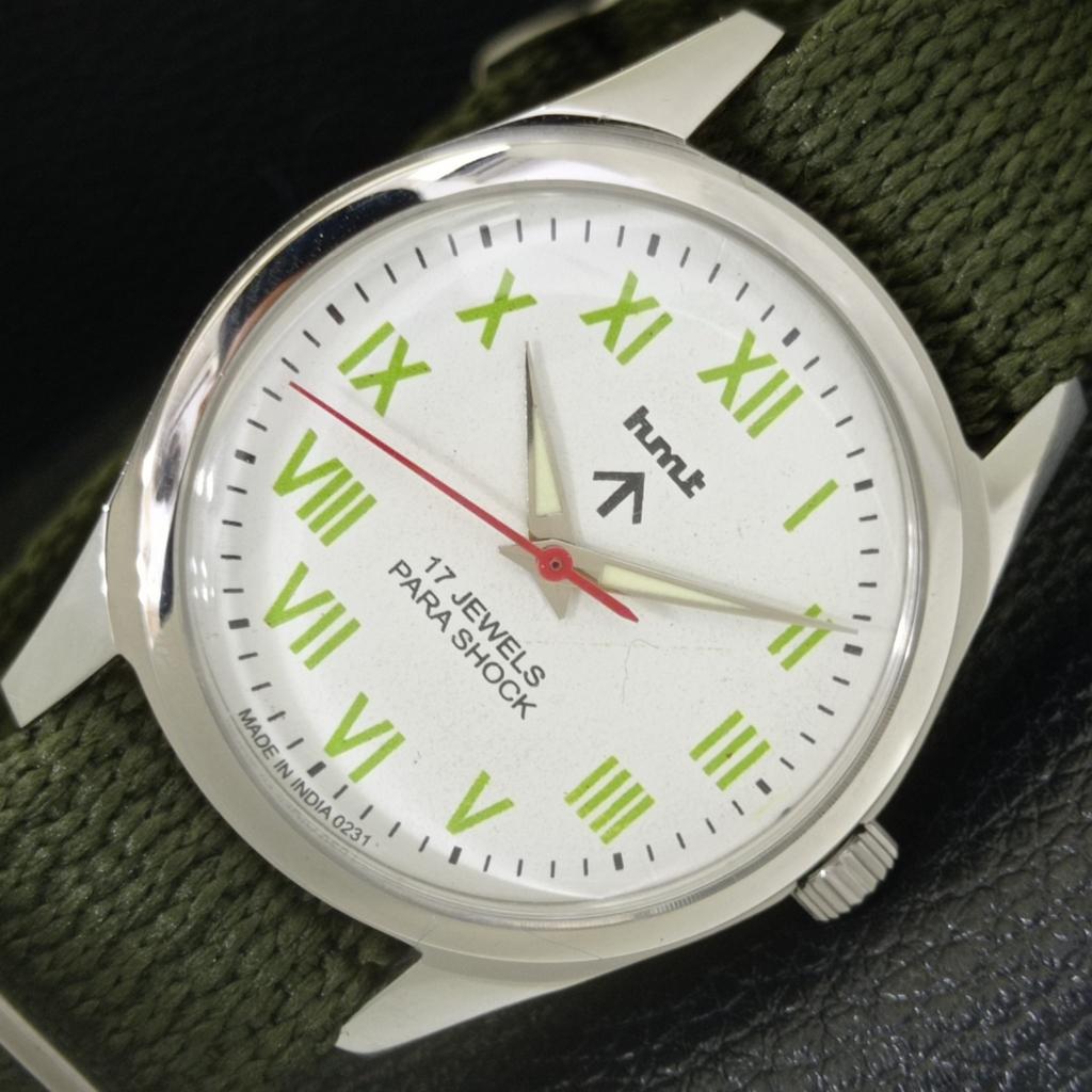 ВИНТАЖНЫЕ ИНДИЙСКИЕ МУЖСКИЕ ЧАСЫ С РУЧНЫМ ЗАВОДОМ HMT a441060-4 white Vintagewatches