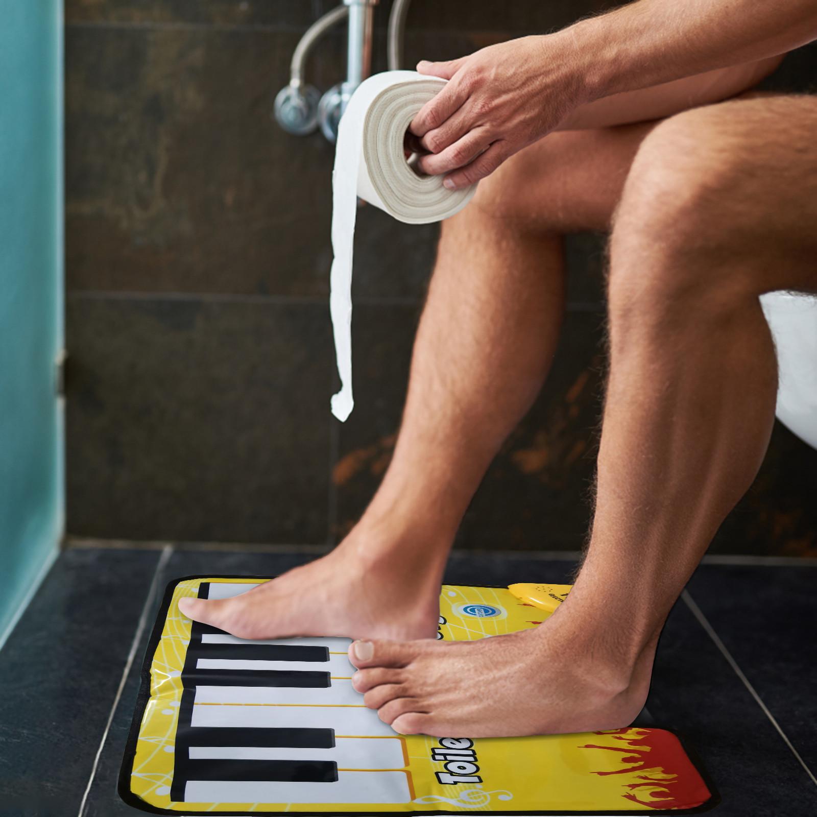Toe-touch Play Keyboard Music Singing Туалетный ковер Коврик для взрослых и детей Повседневная декомпрессионная игрушка Фортепиано Одеяло жёлтый Winnerer Moon
