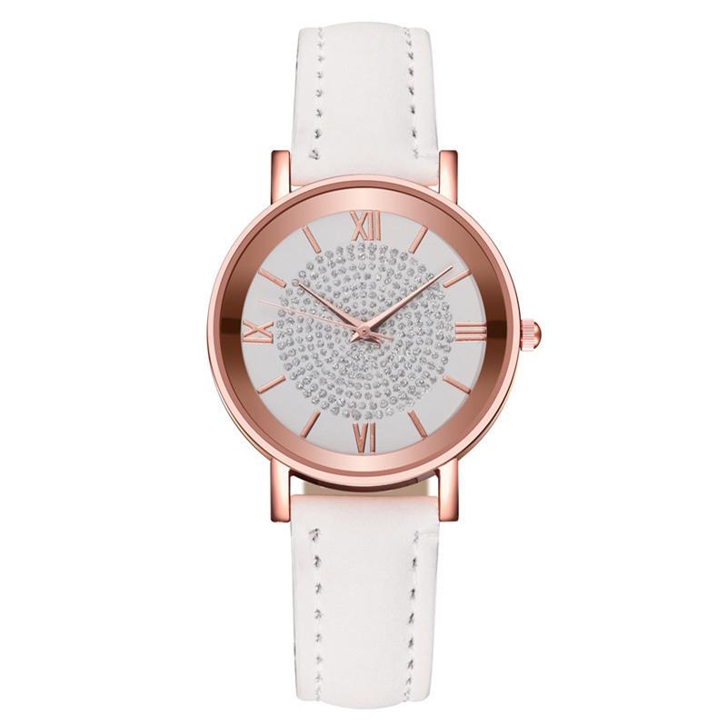 All Star Watch Женские многоцветные кварцевые наручные часы с римской шкалой OneSize белый Hi Blossom