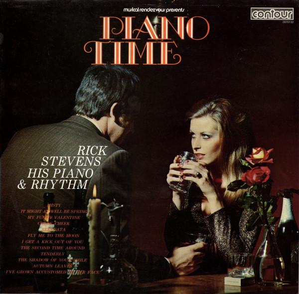 LP Record RICK STEVENS, HIS PIANO & RHYTHM - Piano Time 2870132,2870132 Contour 1971 UK Jazz Used black RecordCityJP