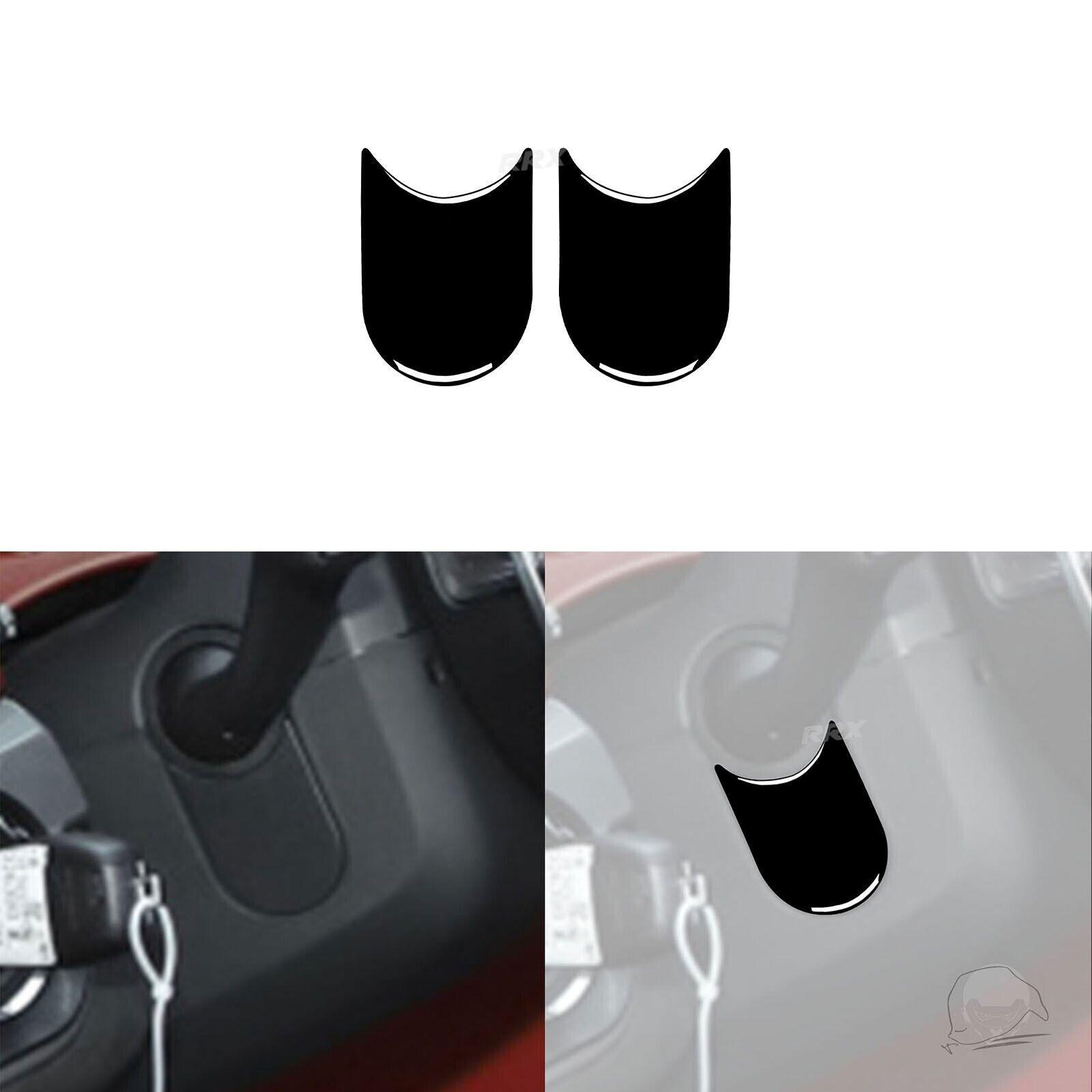 Piano Black Control Car Light Switch Cover For Porsche 718 Boxster Cayman 16-23 gray Bavin02