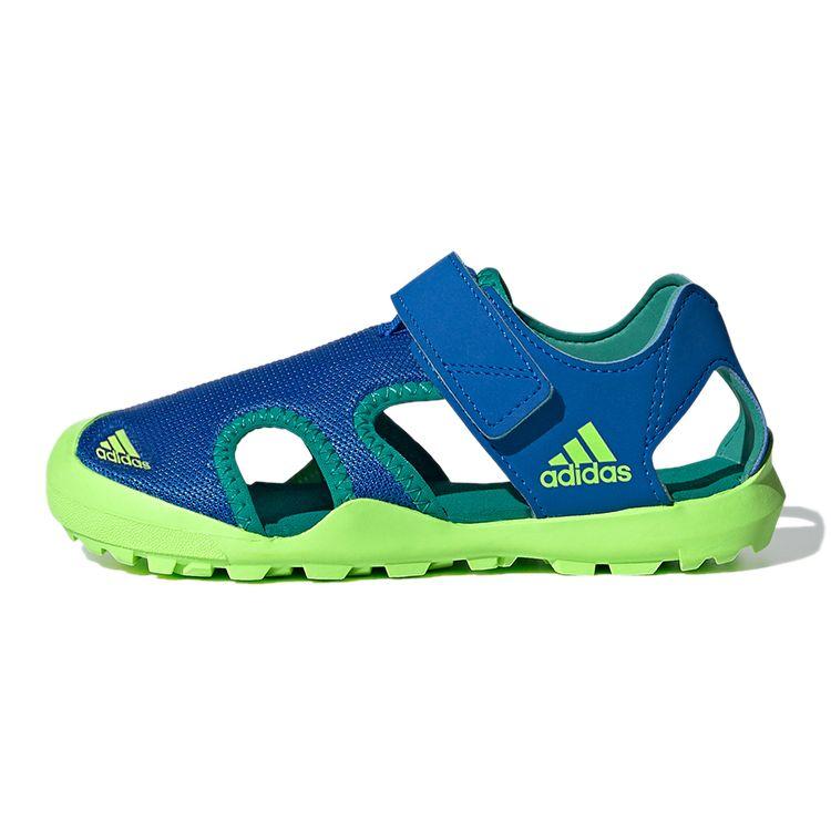 Adidas Captain Toey Низкие Сандалии Детские Сандалии Детские Сине-Зеленые EF2242 34 blue