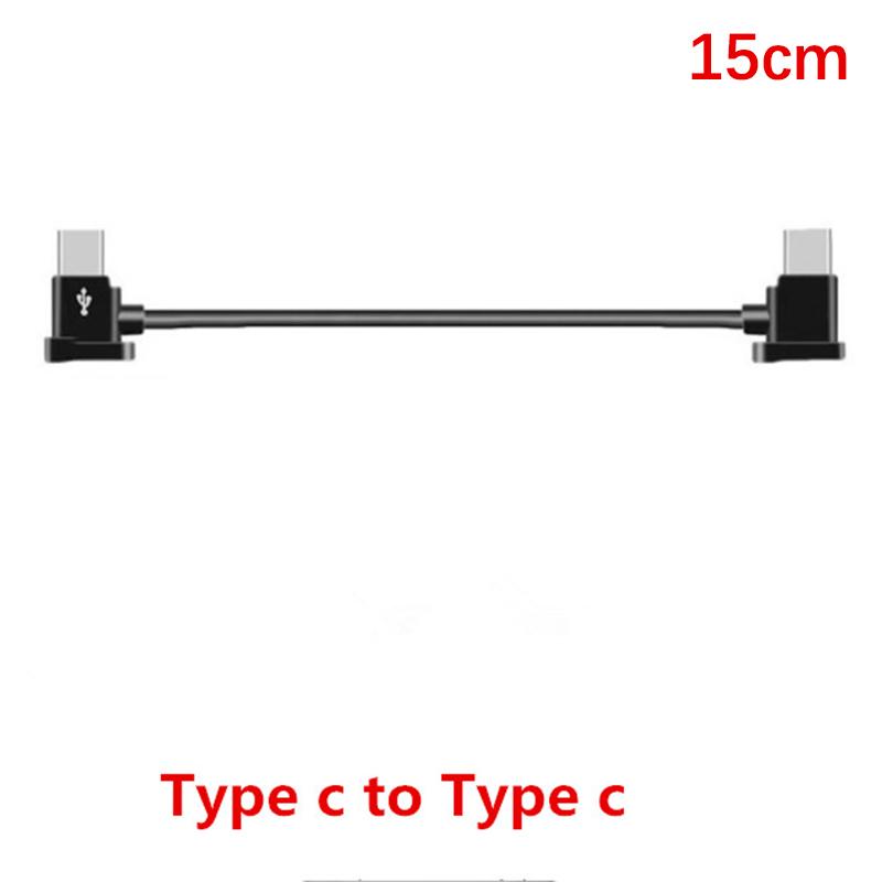 Кабель для передачи данных для дрона, адаптер Type-C Micro-Usb, разъем-переходник, кабель для планшета, телефона 15cm typec to typec gray A Grapes