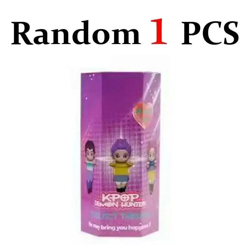 ~Новая серия k pop охотников на демонов Blind Box Derpys Tiger Rumi Mira Zoey Sussy Фигурка Кукла Мини Декор Модель Игрушки Подарки для Девочек0~ purple Artily