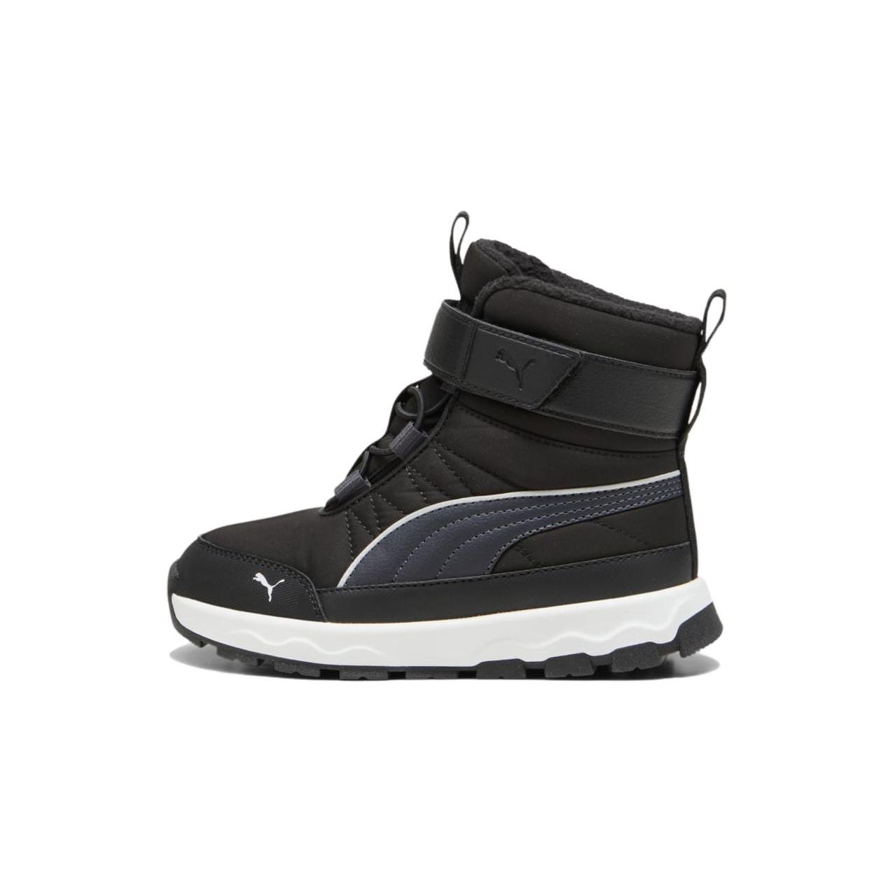 Детские ботинки Puma Evolve Mid Calf Черные Детские ботинки 392645-01 28 black