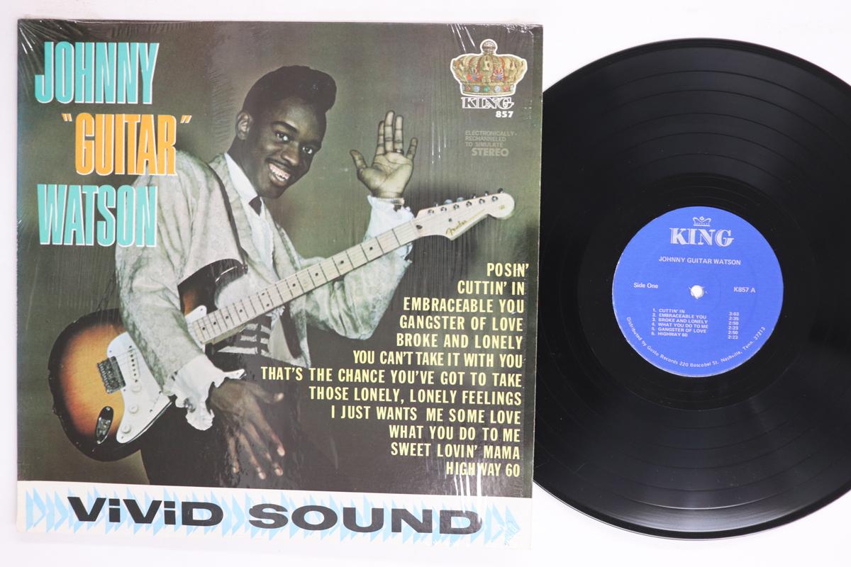 Виниловая пластинка JOHNNY GUITAR WATSON  Johnny Guitar Watson K857 KING US SoulFunk Б/у gray RecordCityJP