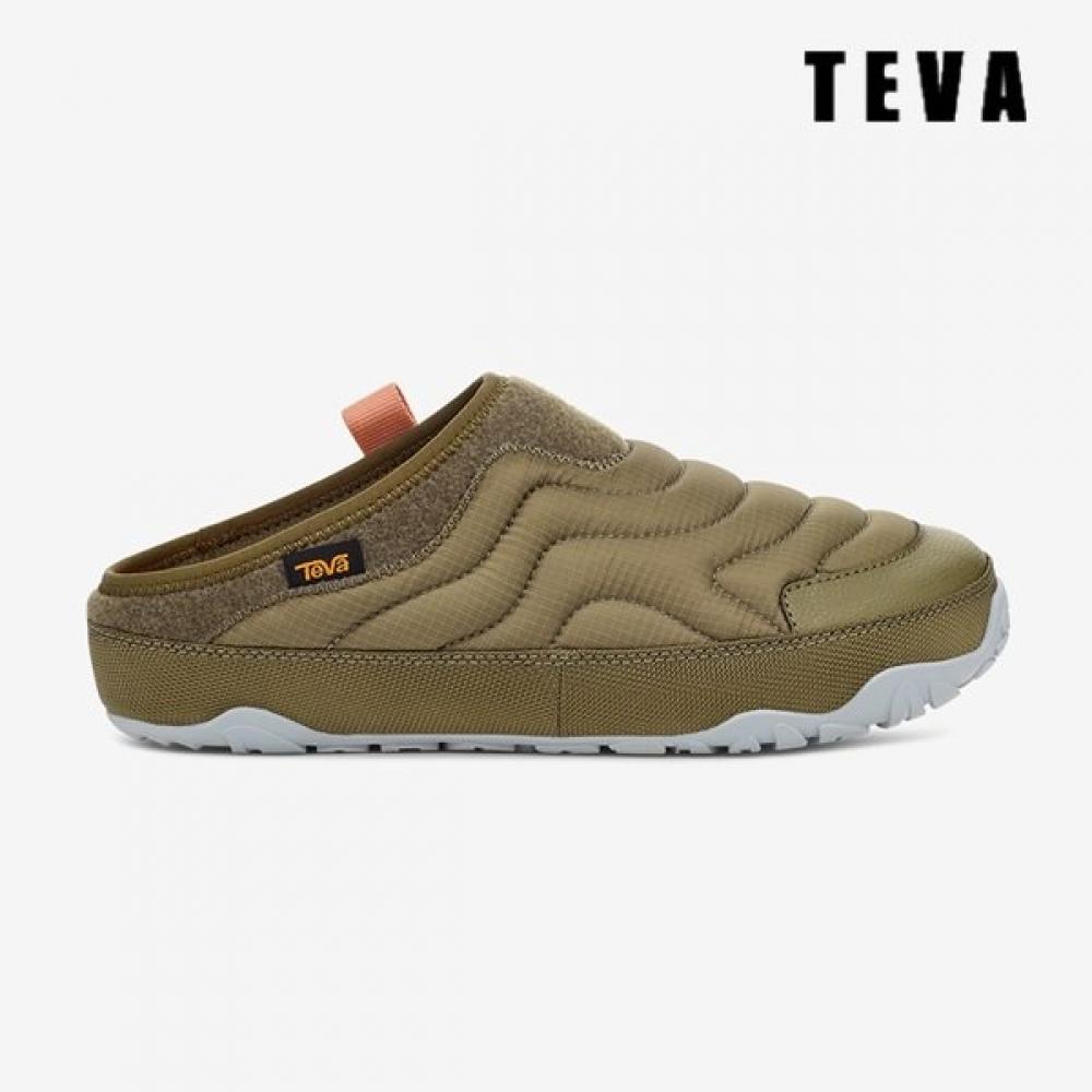 Мужские теплые стеганые мюли-тапочки Teva S Stvu2439582 Bto 220 gray