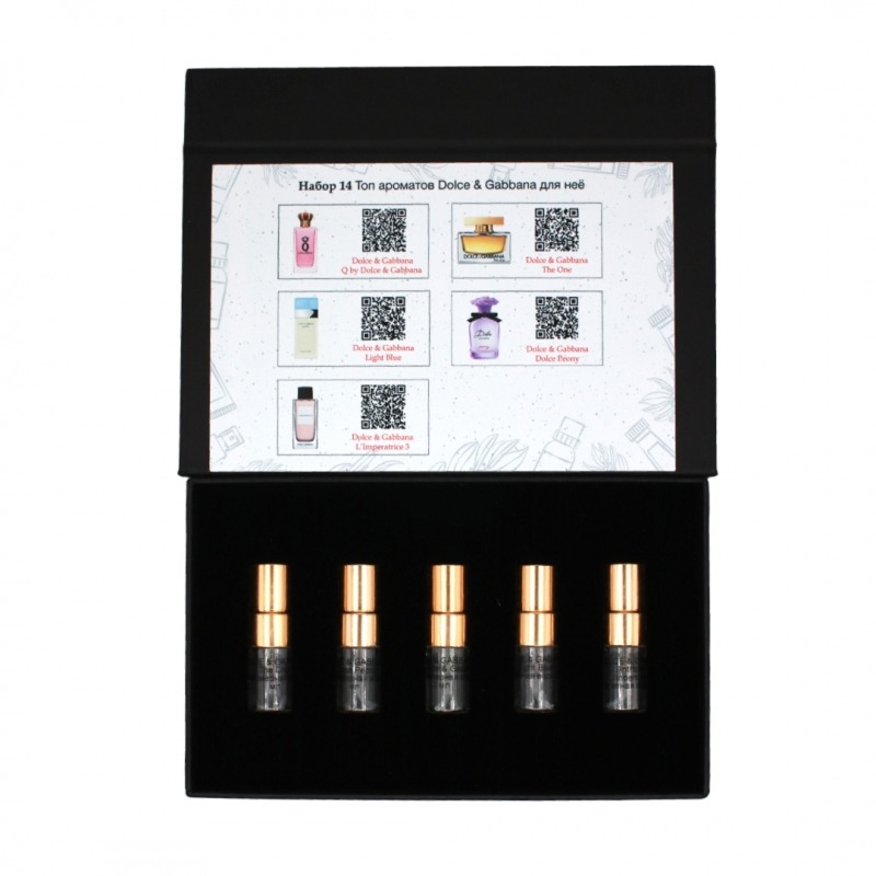 Набор №14: Топ ароматов Dolce & Gabbana для неё AromaBox