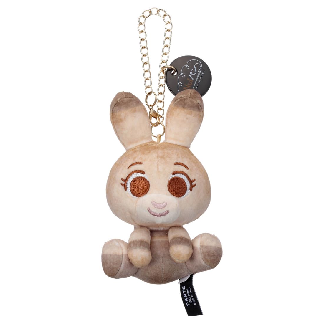 Takara Tomy Arts Disney Брелок-хлеб Hopps (ТАКАРАТОМИ ИСКУССТВА) Персонаж/Мягкая игрушка-хлеб/Брелок-маскот/Персонаж (Сидя)/Джуди beige SAKURA NIPPON SELECT